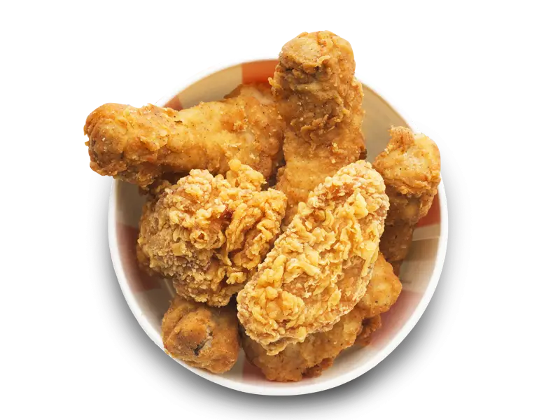 poulet frit - tenders wings